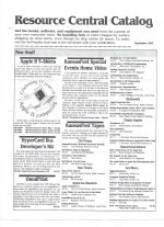 Resource Central catalog (1992) Resource Central catalog (1992)