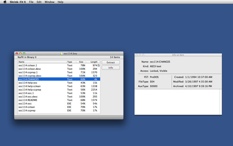Shrink-Fit X for Mac OS X