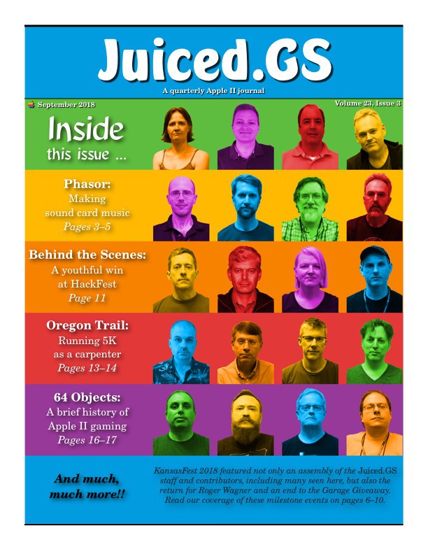 Juiced.GS Volume 23, Issue 3 (September 2018)
