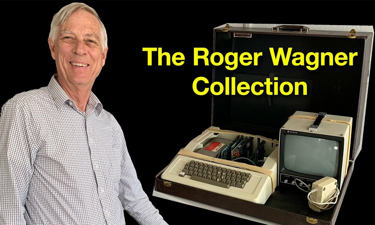 Roger Wagner with an Apple II